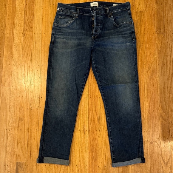 Citizens of Humanity Emerson Dark Blue Jeans - Picture 1 of 10